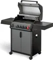 Produktbild: Enders Gasgrill Hyde 4 SIKR Turbo, 4-Brenner aus Edelstahl für kraftvolles direktes und indirektes Grillen, 800 °C Turbo Zone, Switch Grid, Infarot-Backburner und Seitenkocher #8041