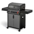 Produktbild: Enders Gasgrill 'Hyde 4 SIKR Turbo' schwarz, grau 135,5 x 117 x 56 cm (Mit Rabatt-Code: GRILL15 | 15 Rabatt)