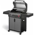 Produktbild: Gasgrill Hyde 4 Sikr Turbo 4 Edelstalbrenner Seitenkocher