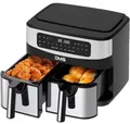 Produktbild: DMS HF-11S Doppelkammer-Heißluftfritteuse Fritteuse - 11 Liter (2x je 5,5 Liter)