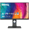 Produktbild: BenQ PD2705Q Grafiker Monitor (AQCOLOR Technologie, 27 Zoll, QHD, IPS, USB-C-Laden, DP / HDMI, KVM, Hardware kalibriert, Höhenverstellbar), MacBook kompatibel, schwarz