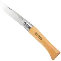 Produktbild: Opinel No 10 Klappmesser Edelstahl rostfrei Buche Taschenmesser INOX Größe N°10