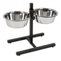 Produktbild: Futternapf 2 x 4,7 L Höhenverstellbar Napfständer Doppelnapfhalter Hundebar Hund