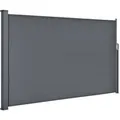 Produktbild: Juskys Seitenmarkise Dubai 300 x 200 cm Dunkelgrau