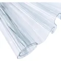 Produktbild: PVC Stoff Transparent Wasserdicht Klar DIY Nähen Basteln 30 x 135 cm 0,4 mm