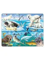 Produktbild: Selecta Play - Larsen Jigsaw Puzzle Animals - Arctic Animals 75 pcs.