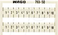Produktbild: WAGO 793-501 - Schnellbezeichnungssystem, weiss, unbedruckt