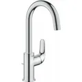 Produktbild: Grohe Swift QuickFix Lavaboarmatur, L-Size, Mittelstellung Kaltwasser, 3-in-1 Tool, wassersparend, chrom (24330001)