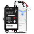Produktbild: GPSLive DB2-4G GPS Tracker Auto, Motorrad, Wohnmobil, KFZ | Made in EU | Einfache Installation | Livetracking mit App | Keine SIM benötigt | GPS Tracker GPS Sender | Peilsender