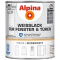 Produktbild: ALPINA Weißlack, seidenmatt - weiss