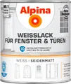 Produktbild: 750ml ALPINA Weißlack für Fenster & Türen seidenmatt