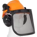 Produktbild: Forsthelm Forstschutzhelm mit Visier und Gehörschutz Schutzhelm 50-66 cm Sägehelm