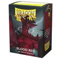 Produktbild: Dragon Shield Matte Sleeves Blood Red – 100 Kartenhüllen