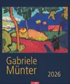 Produktbild: Gabriele Münter Kalender 2026: Kunstvoller Wandkalender mit expressiven Werken der bekannten deutschen Malerin des 