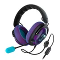 Produktbild: Teufel ZOLA Gaming Kopfhörer mit 7.1 USB-Soundkarte, DTS Headphone:X® 2.0 Surround Sound,Einstellbarer Mikrofonarm mit HD-Kondensator-Mikrofon, PC, Bequeme Passform - Schwarz Violett
