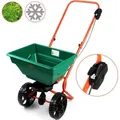 Produktbild: GARDEBRUK® Streuwagen 25L Streumenge einstellbar große Räder Saatgutstreuer Düngerstreuer für Salz Dünger Rasen Split Saatgut