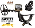 Produktbild: Garrett Ace Apex Metalldetektor + MS-3-Kopfhörer Suchgerät Schatzsuche Sondeln