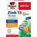 Produktbild: Doppelherz Zink 15 mg+Histidin+Vit.C Depot aktiv 30 St