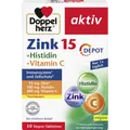 Produktbild: Doppelherz aktiv Zink + Histidin + Vitamin C Depot Tabletten 4009932003727