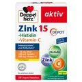 Produktbild: Queisser Pharma GmbH & Co. KG DOPPELHERZ Zink 15 mg+Histidin+Vit.C Depot aktiv 32.1 g 02898732