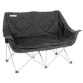 Produktbild: Brunner Faltsofa Action Camping 2-Sitzer, bis 200 kg, faltbar, schwarz 148×63 cm