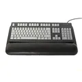 Produktbild: Hamosons - PC Tastaturauflage/Handballenauflage, aus Echt-Leder, Schwarz, Modell 26302
