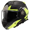Produktbild: LS2 FF901 Advant X Oblivion Gr. M - Matt Schwarz H-V Gelb Motorrad Klapphelm