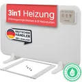 Produktbild: Heidenfeld 3in1 Infrarot Tischheizung Infrarotheizung Timerfunktion Heizung 120W