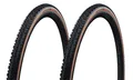 Produktbild: 2x Schwalbe X-One R 33-622 schwarz / transparent V-Guard TL-Easy 28x1.30