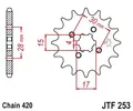 Produktbild: Luftfilter JTF253.12 JT SPROCKETS