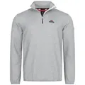 Produktbild: Höhenhorn Fleecepullover Swissfels Herren Strickfleece Pullover Sweatshirt 1/4 Zip für Männer Microfleece-Innenseite, Atmungsaktiv grau XXL