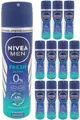 Produktbild: NIVEA MEN Fresh Ocean Herren Deo Spray ohne Aluminium Meeresduft 12x 150ml