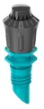 Produktbild: Gardena Micro-Drip-System Sprühdüse 360 Grad: Rundum-360 Grad-Sprühkopf, regulierbare und wassersparende Beregnung, flächendeckend, Sprühreichweite ca. 3 m (13322-20),Modern, Anthrazit, Türkis