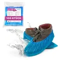 Produktbild: ARNOMED COVER Überziehschuhe, 5g, CPE, blau 451-50 , 1 Packung = 100 Stück