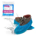 Produktbild: ARNOMED Xtra Strong CPE Schuhüberzieher, wasserdicht, Einweg | Beutel (100