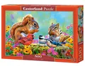 Produktbild: Puzzle 500 elementów Wiewiórki Snack Time