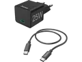 Produktbild: HAMA USB-C, PD/QC Ladeset Universal, 3.3 - 11 Volt 25 Watt, Schwarz