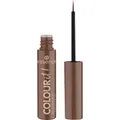 Produktbild: essence COLOUR it! liquid eyeliner, Nr. 05, Braun, langanhaltend, hochpigmentiert, schnelltrocknend, farbintensiv, vegan, ohne Mikroplastikpartikel, Nanopartikel frei, ohne Parfüm, 1er Pack (3ml)