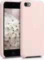Produktbild: kwmobile Schutzhülle kompatibel mit Apple iPod Touch 6G / 7G (6. und 7.Generation) - Hülle Silikon gummiert - Cover Case in Altrosa