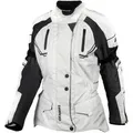 Produktbild: GMS Taylor Damen Motorrad Textiljacke, schwarz-beige, Größe XS