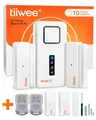 Produktbild: tiiwee Alarmanlage für Tür und Fenster - Sicherheitssystem X1-XL Kit V2, Weiß 