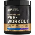 Produktbild: Optimum Nutrition Gold Standard Pre-Workout Booster 330g Pulver Dose Blue Raspberry