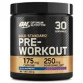 Produktbild: Optimum Nutrition Gold Standard Pre-Workout Energy Drink Pulver, Geschmack Blue Raspberry, 330g, 30 Portionen