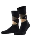 Produktbild: Burlington Herren Socken Preston M So weich und warm gemustert 1 Paar, Schwarz Black-Sahara 3014, 46-50