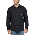 Produktbild: Carhartt FLEECE LINED SNAP FRONT SHIRT JACKET 105532 - black - S