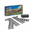 Produktbild: LEGO City Weichen 8-tlg. Zubehör Eisenbahn Konstruktionsspielzeug ab 5 Jahre