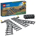 Produktbild: LEGO City 60238 Weichen Bausatz, Schwarz