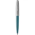 Produktbild: Parker Kugelschreiber 51 Teal C.C. M (Teal Blue, 1 x) (2123508)