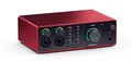 Produktbild: Focusrite Scarlett 4i4 4. Gen USB-Audio-Interface für Musiker, Songwriter, Gitarristen und Content Creators — Aufnahmen in HiFi-Studioqualität und sämtliche Software für Ihre Aufnahmen