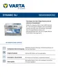Produktbild: Starterbatterie VARTA 585400080K262 CLAAS 0001777940 CLAAS 0001777941